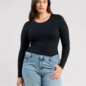 Nuuds long sleeve crewneck bodysuit